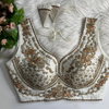 Tew Heavy Pure Soft Roman Silk Embroidery Work Blouse Collection Wholesale Online
